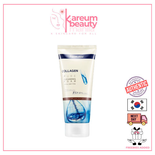FARMSTAY COLLAGEN PURE CLEANSING FOAM