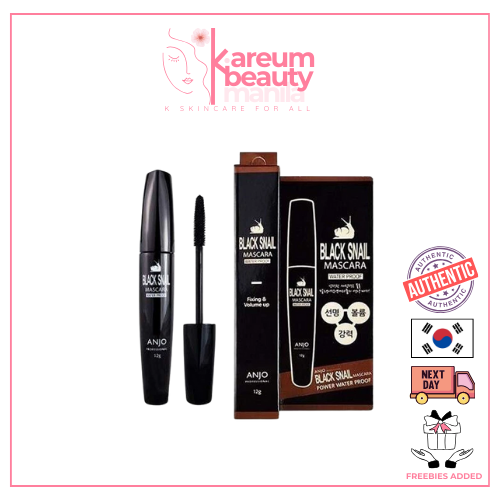 Anjo Mask ANJO PROFESSIONAL BLACK SNAIL MASCARA – Areum
