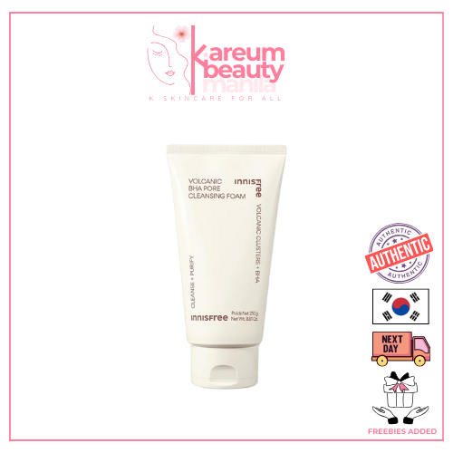 INNISFREE VOLCANIC BHA PORE FOAM CLEANSER